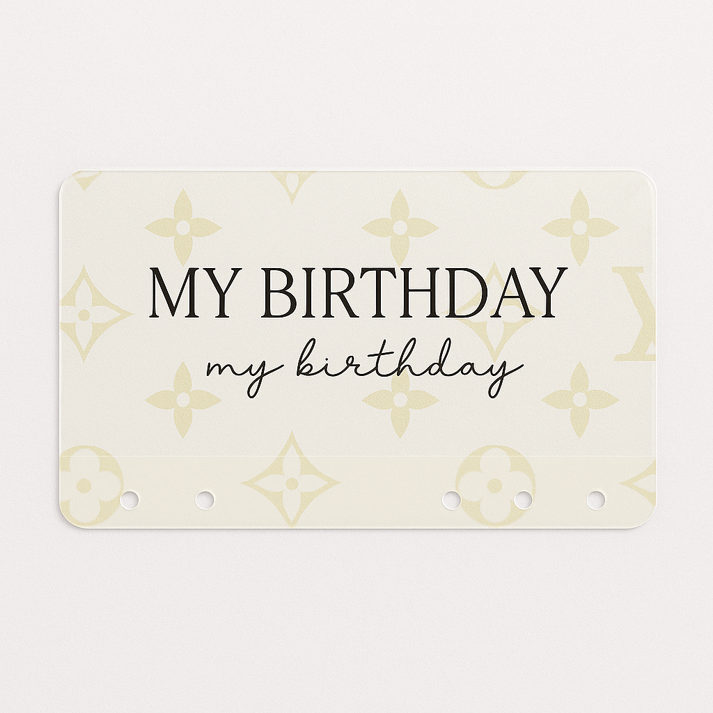 Luxe Matte Vellum Cash Envelopes – A6 Personal Size