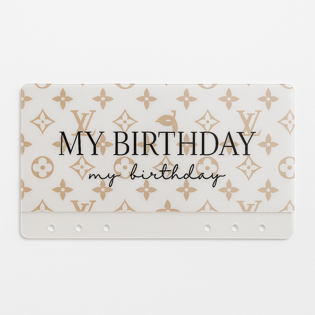 Luxe Matte Vellum Cash Envelopes – A6 Personal Size