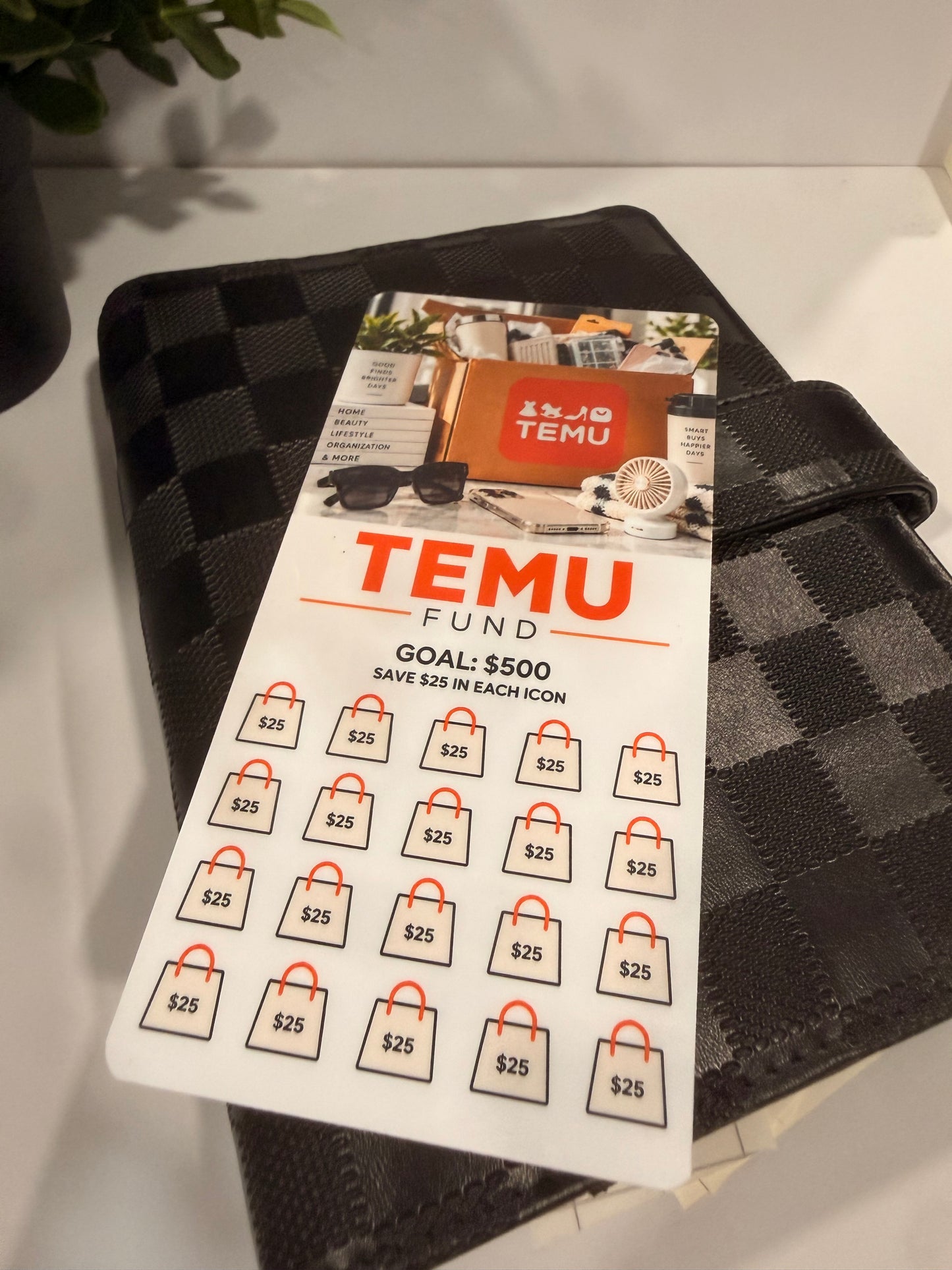Temu Fund Savings Challenge