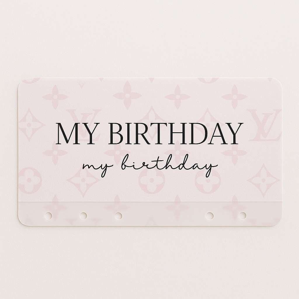 Luxe Matte Vellum Cash Envelopes – A6 Personal Size