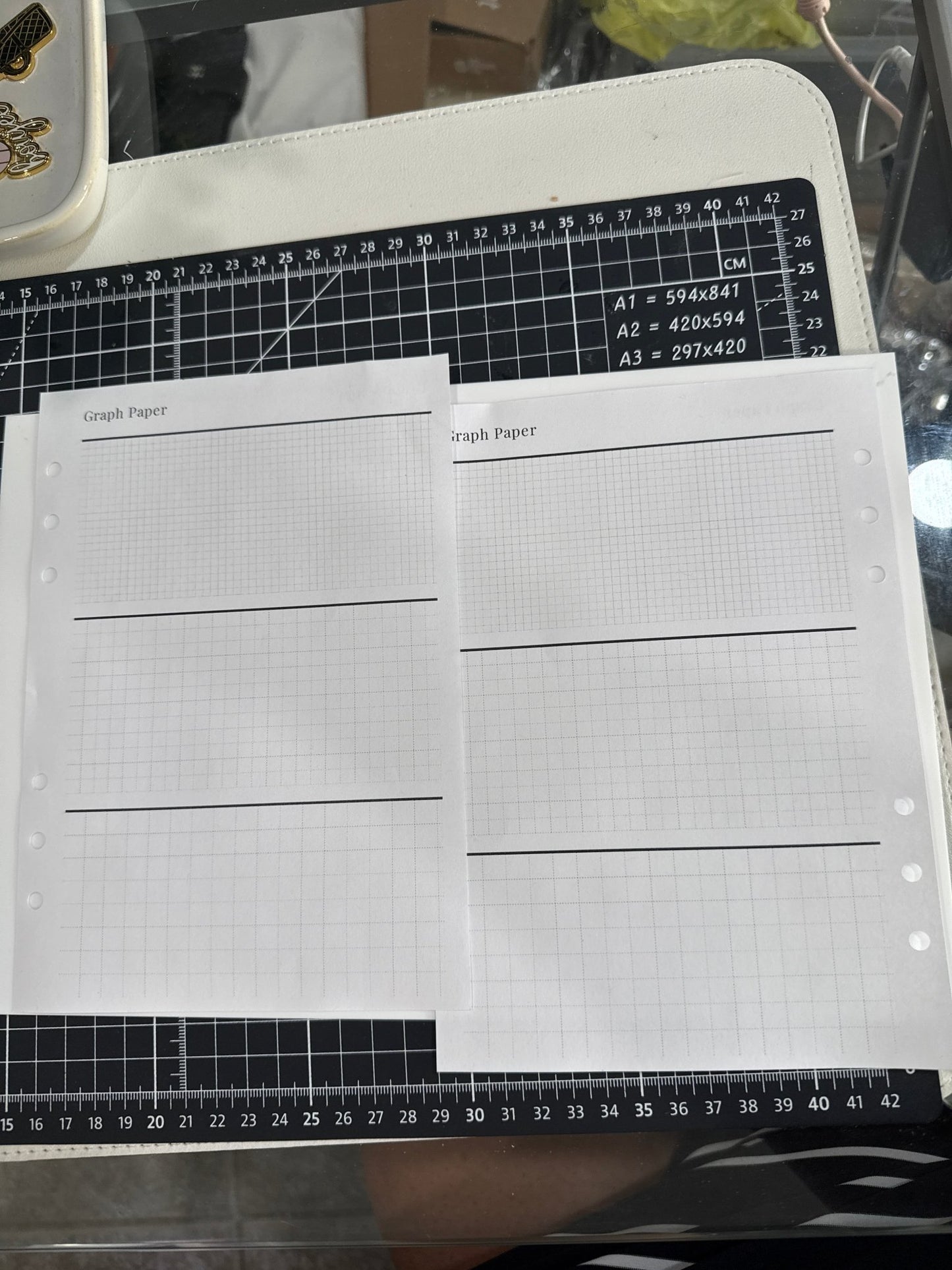 A5 Graph Paper Inserts | Premium Planner Refill - ModestDollarCo