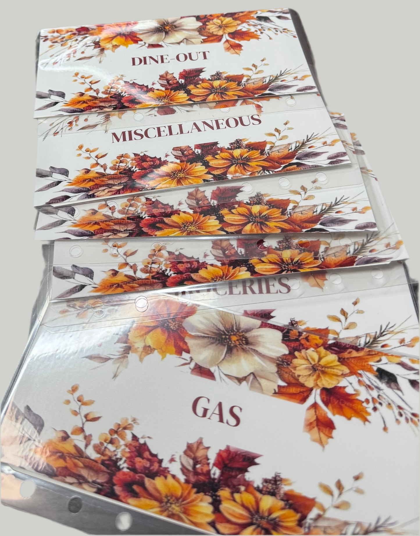 Cash Envelopes – A6 Personal size | Fall