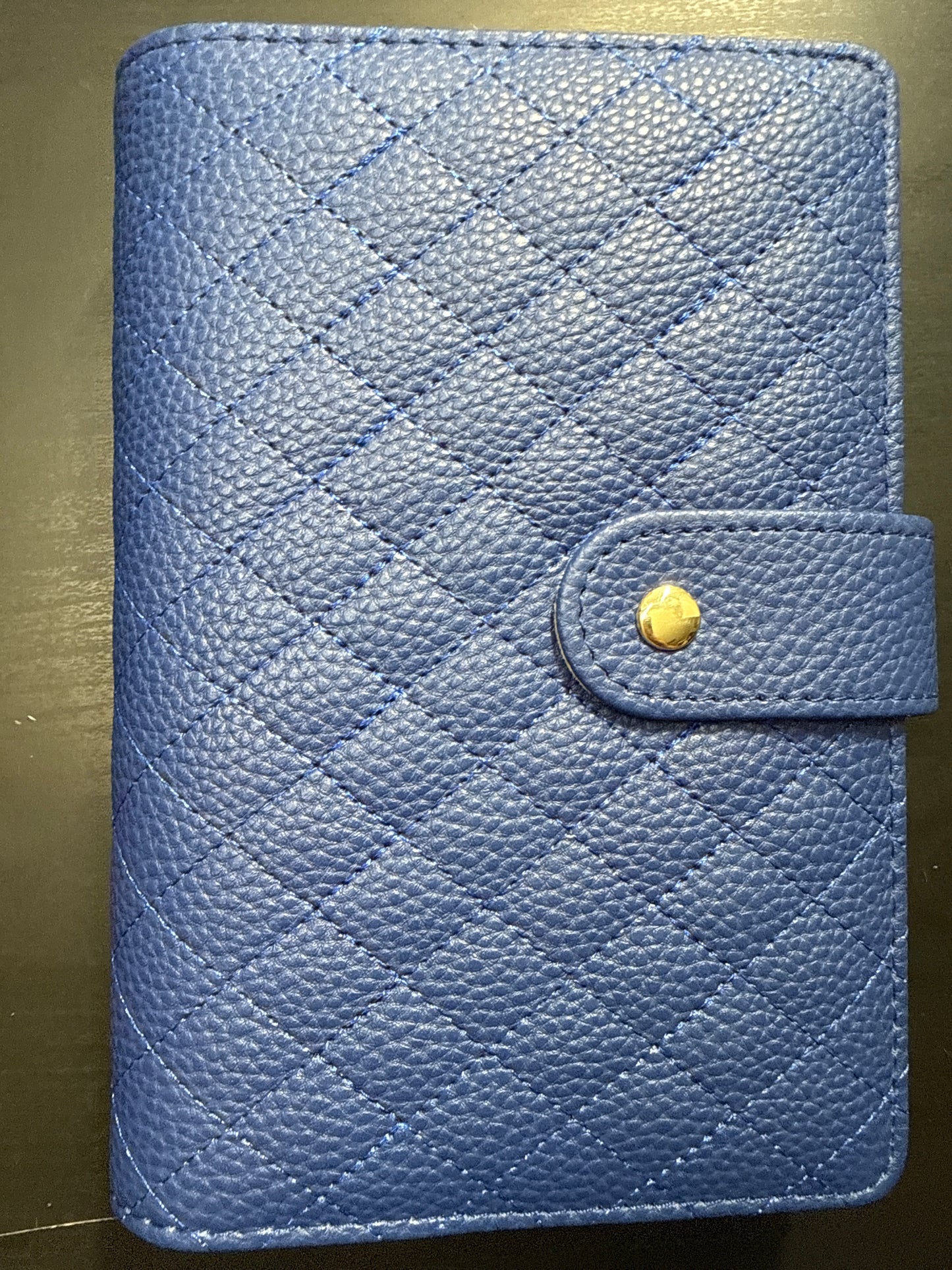 The Harmony– A6 Budget Binder | Gold Rings | Quilted Ring Binder