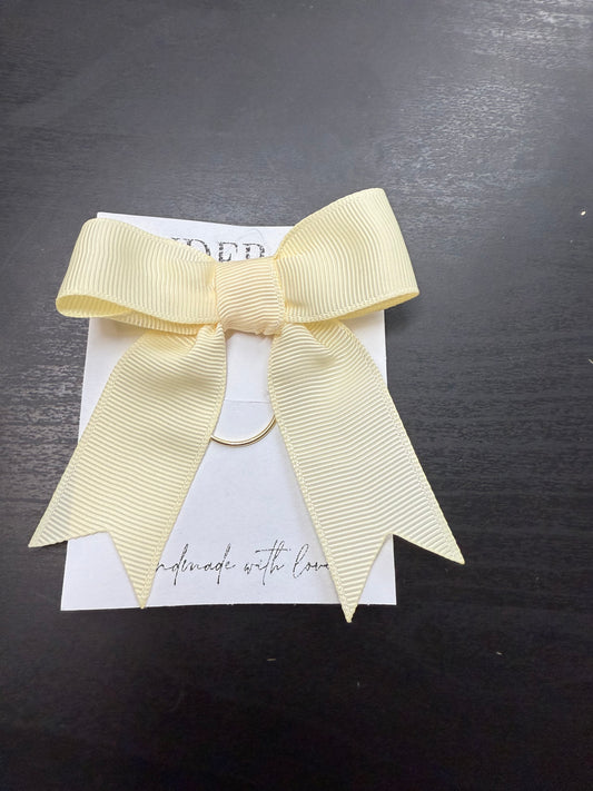 Binder Bow – Butter Cream