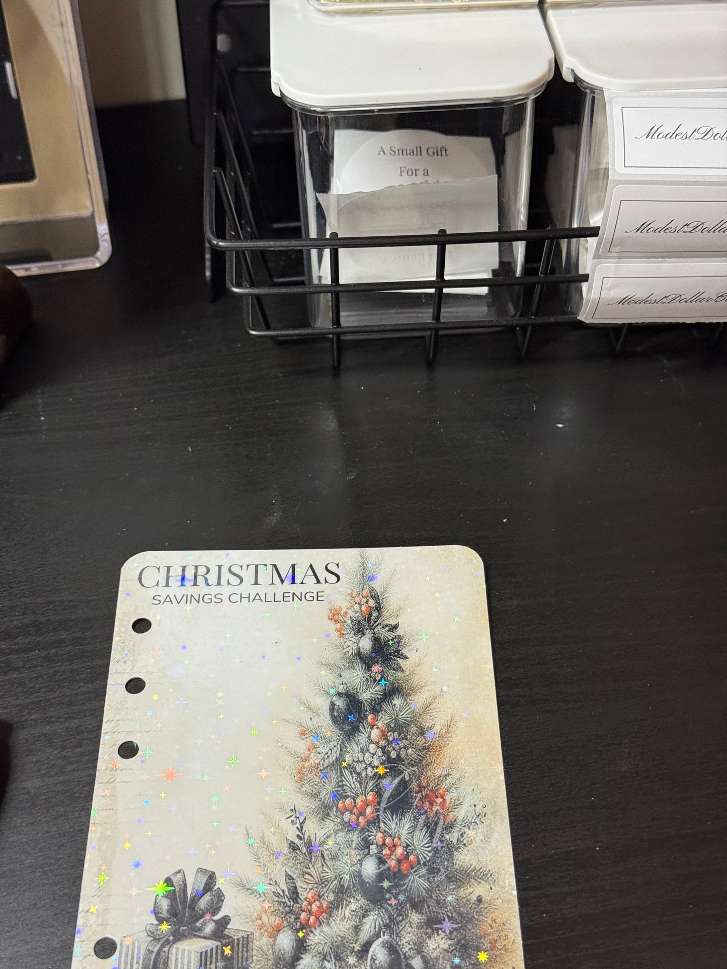 Christmas Savings Challenge Set- Blackout