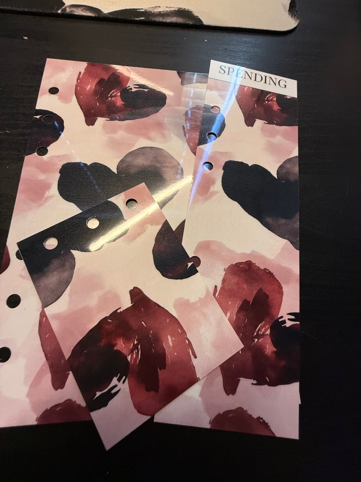 Burgundy Hearts –Dashboard - ModestDollarCo