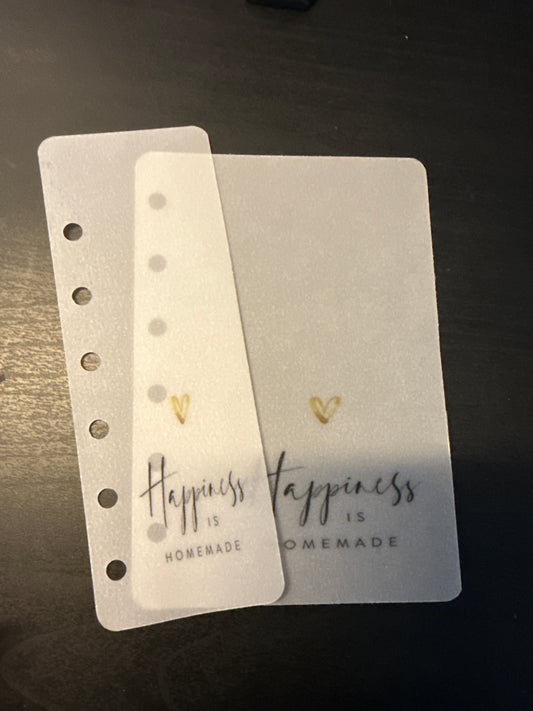 Happiness Is-Signature Trio (Dashboard + Bookmark + Decorative Pocket Card)