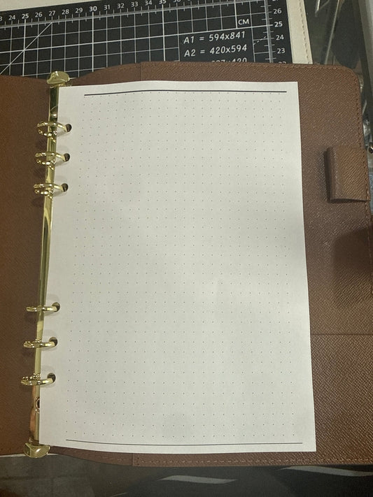 A5 Dot Grid Inserts | Premium Planner Refill - ModestDollarCo