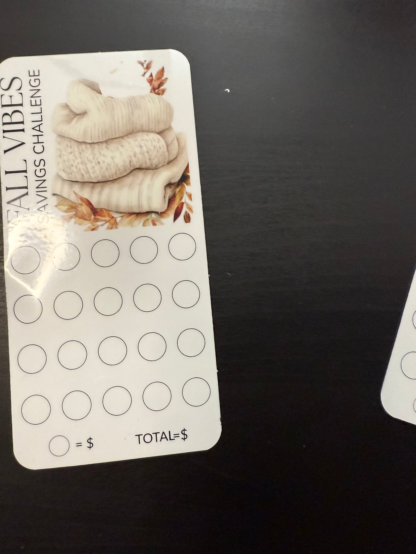 Fall Savings Challenge - Multiple Options