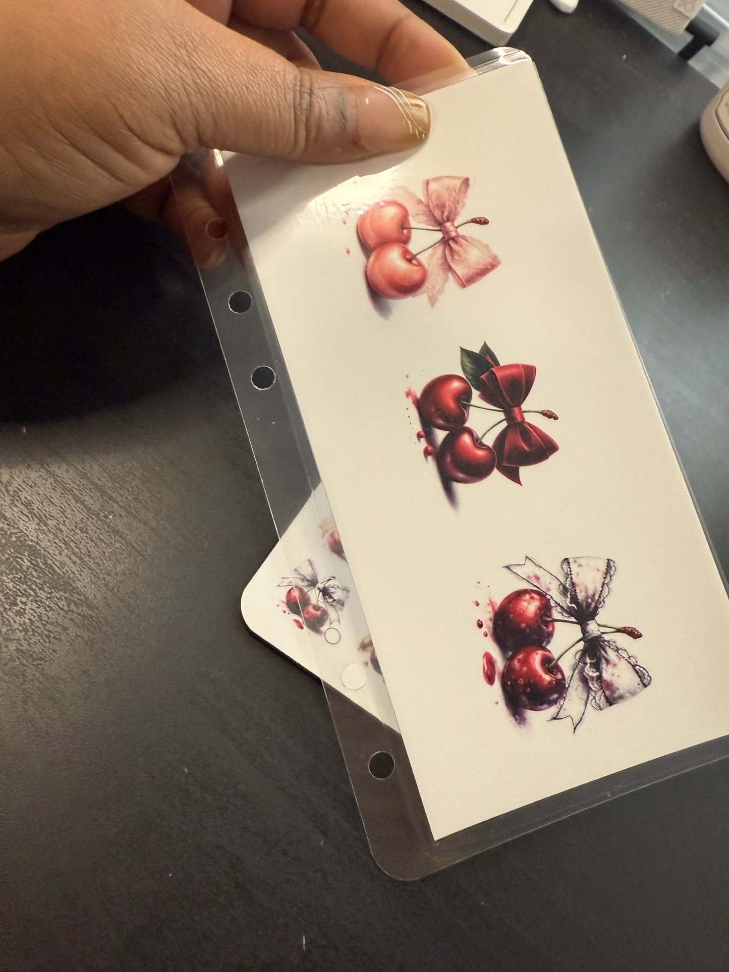 Cherries Savings Challenge – A6 Tracker (Tracker Only or Duo Set)