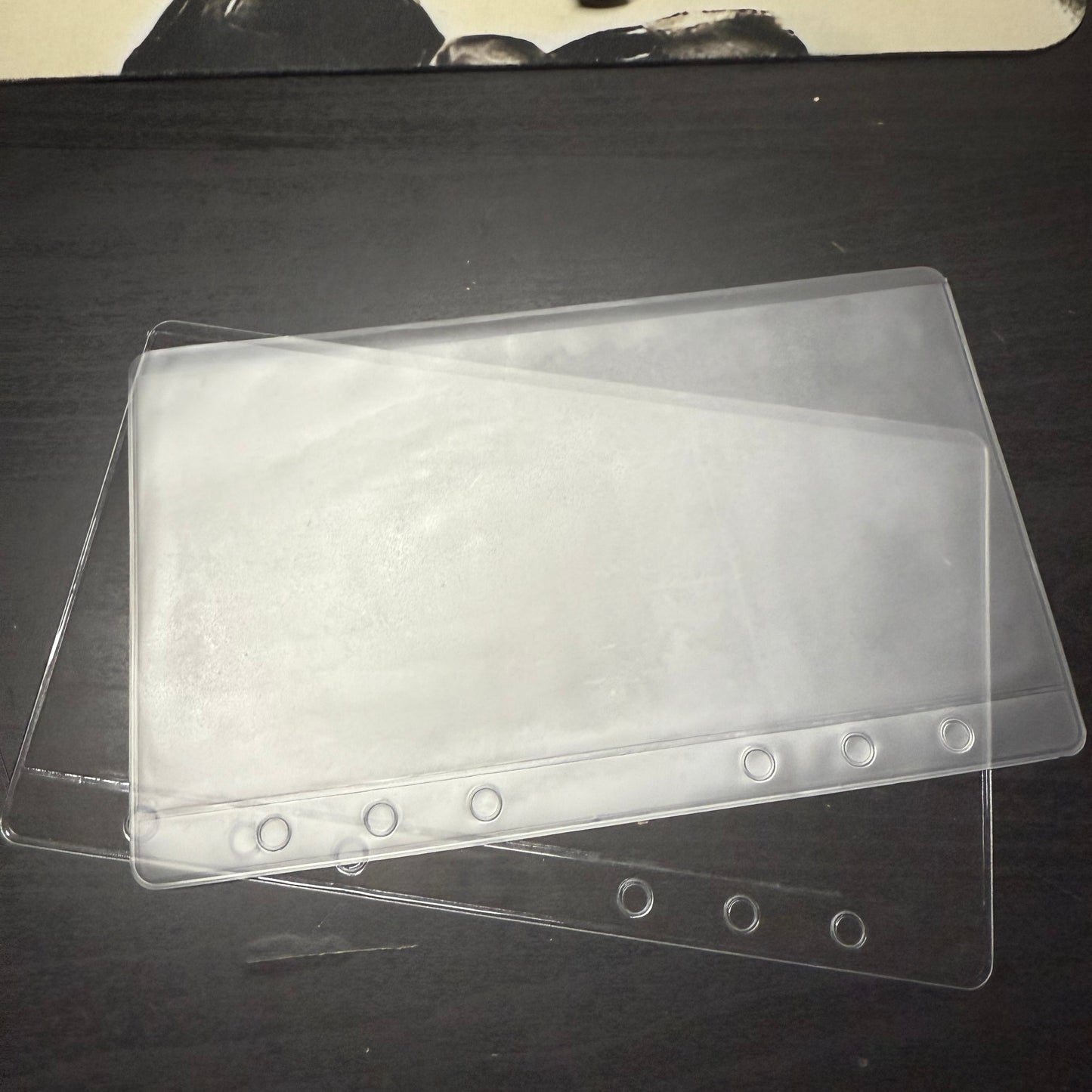 Soft PVC Cash Envelopes – Zipper less • Crystal Clear & Frosted • A7, A6 Personal, A5