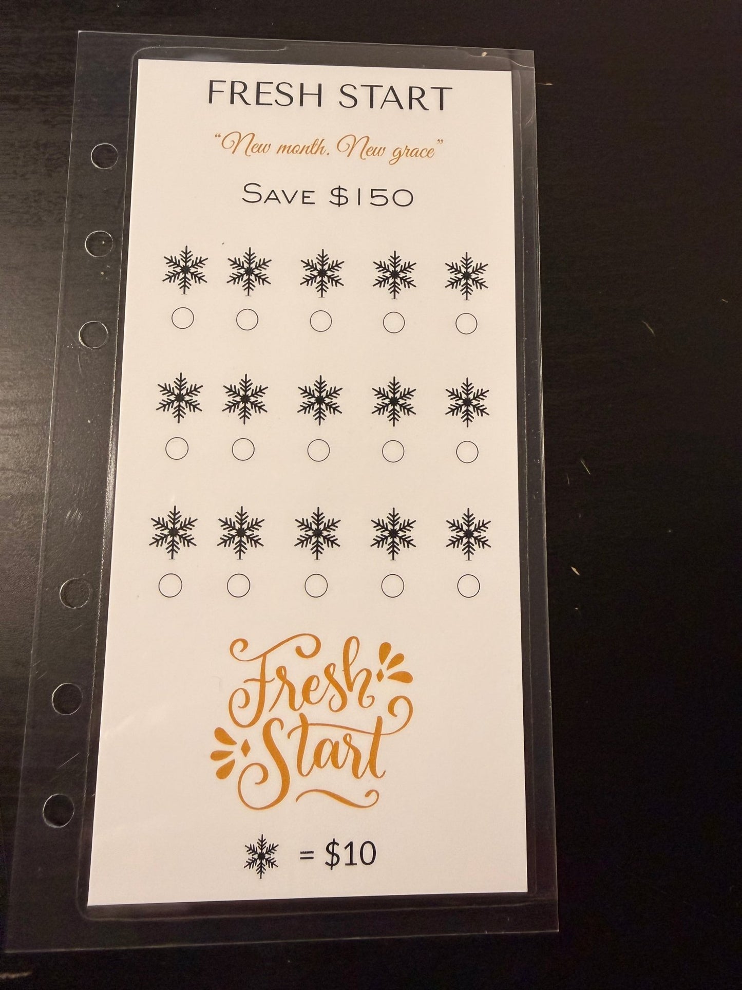 Fresh Start Savings Challenge - ModestDollarCo