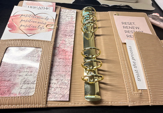 BINDER DECOR PACK — Linen Junk Journal Cards (7-Pack)