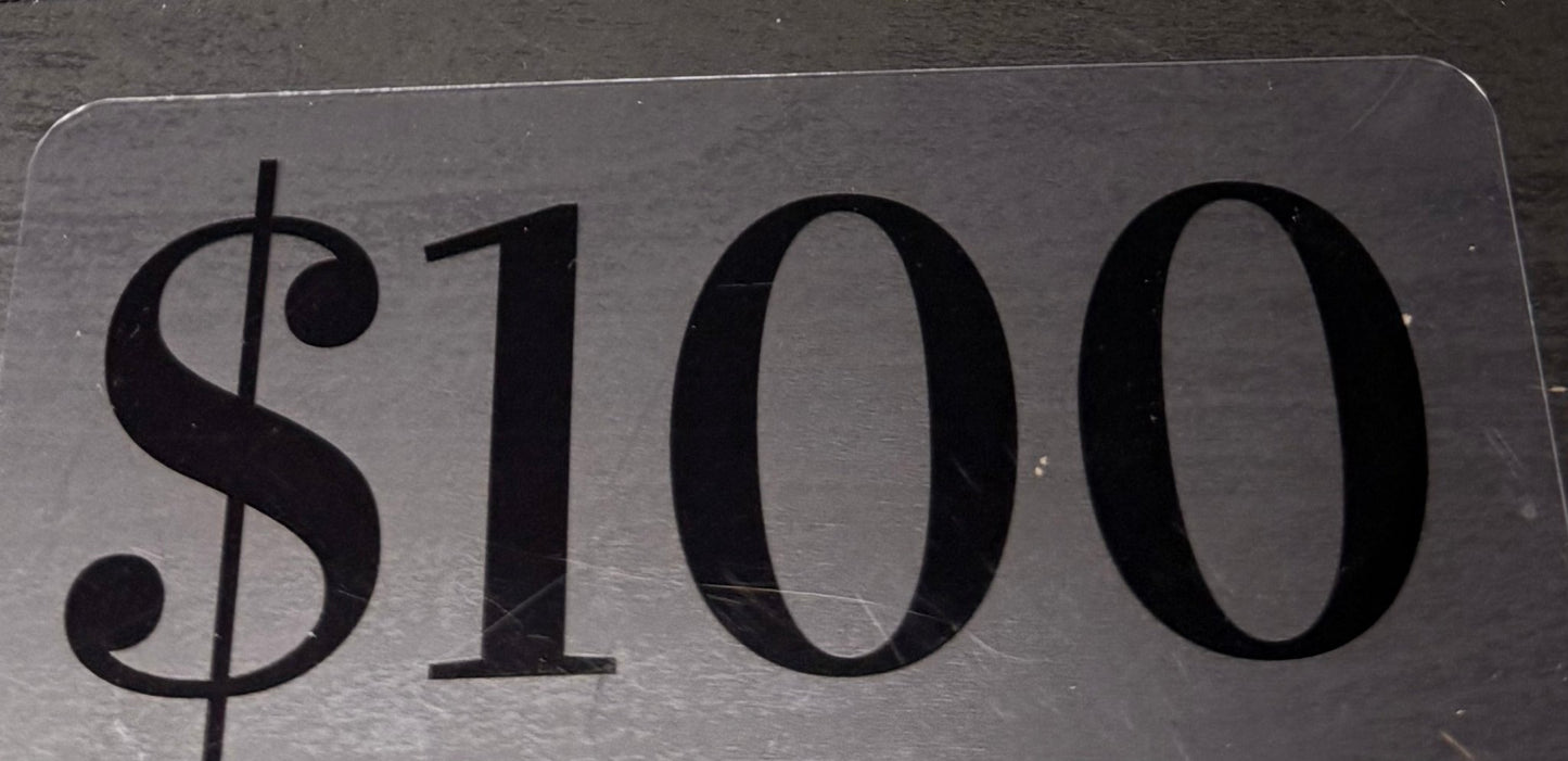 Cash Placeholder — Bold number - ModestDollarCo