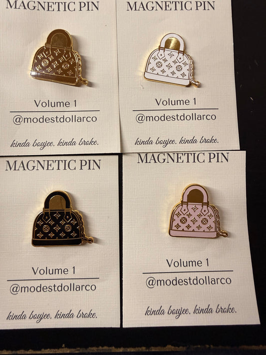 OOPSIE |Purse Magnetic Pin — Multiple Color Options