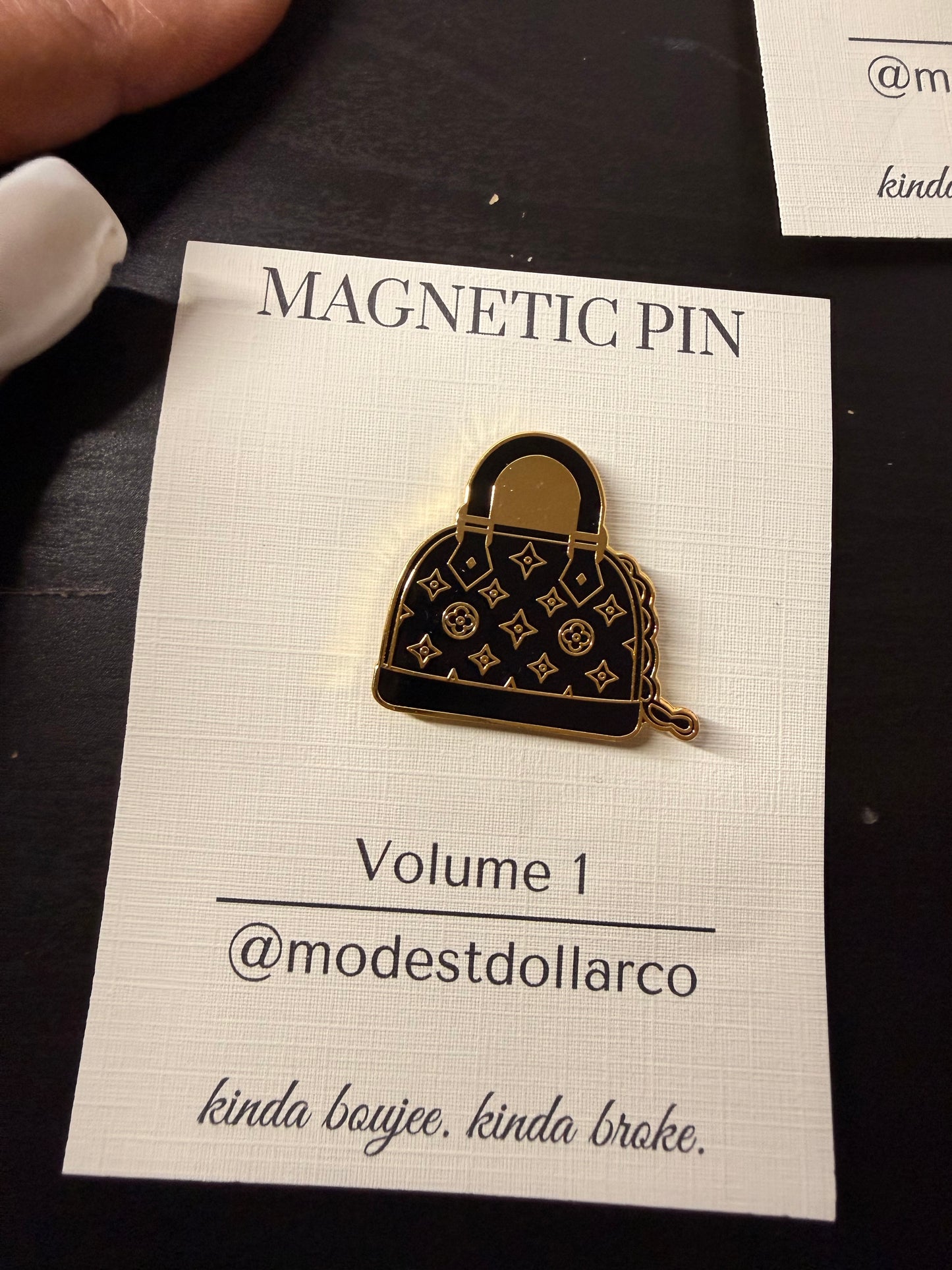 OOPSIE |Purse Magnetic Pin — Multiple Color Options