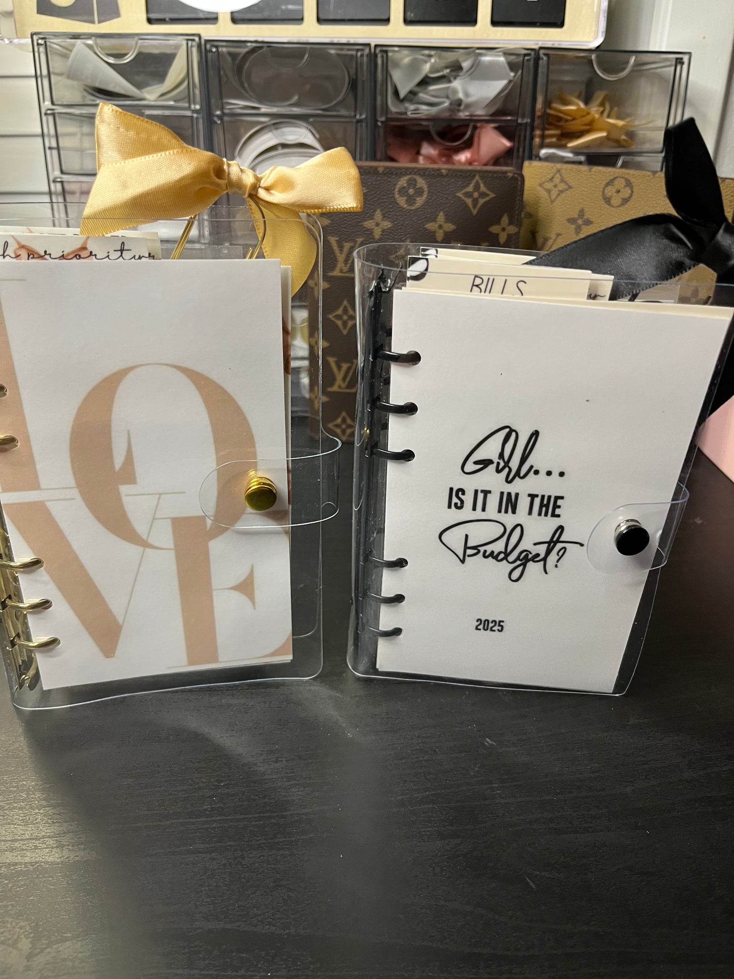 Bows Matte Vellum cash envelopes -A6 Personal size