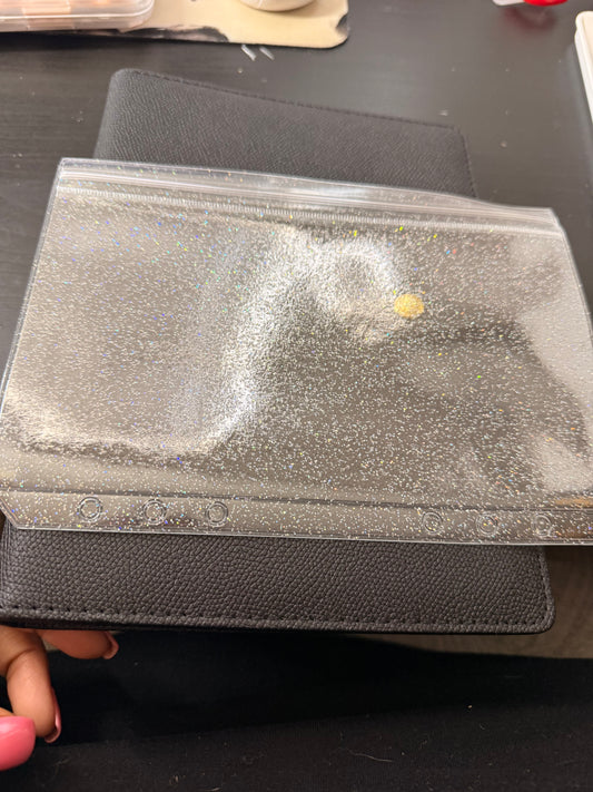 Glitter PVC Cash Envelopes