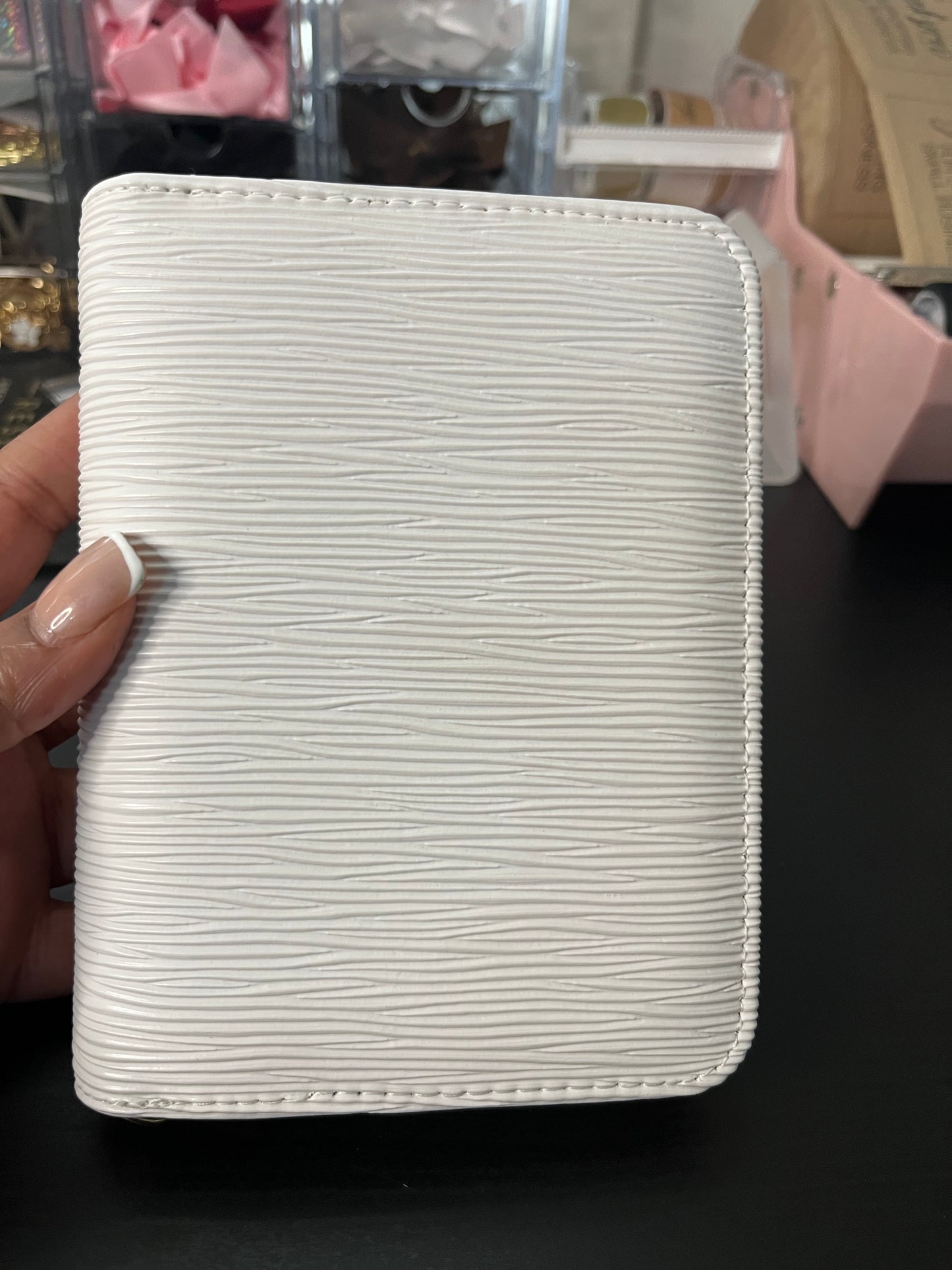 The Haven– A7 Zippered Binder Wallet with Wristlet