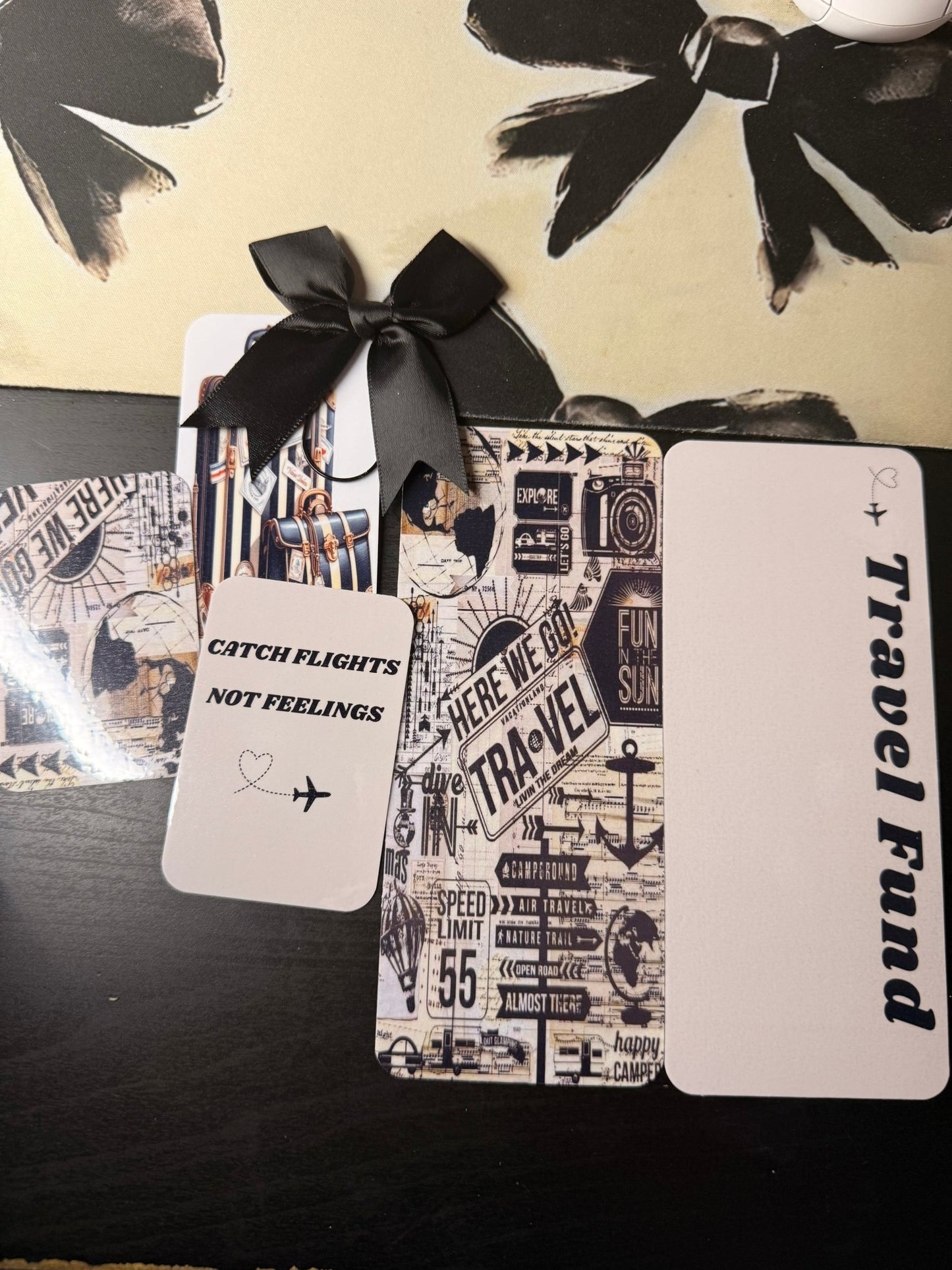 Travel Fund Savings Challenge | A6 Inserts or Complete Set - ModestDollarCo