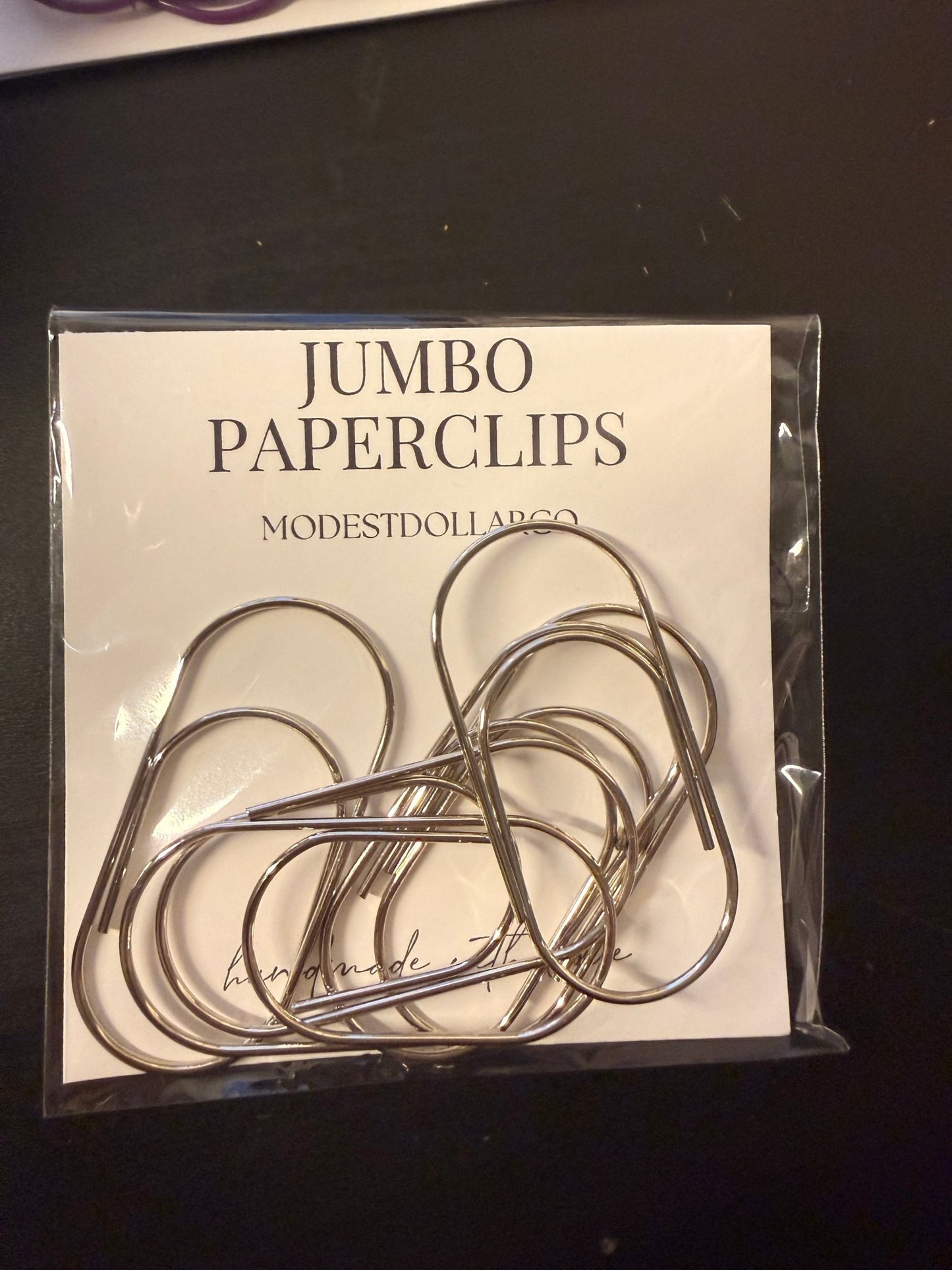 The Jumbo Paper Clip Set 5 Pack (Multiple Colors) - ModestDollarCo