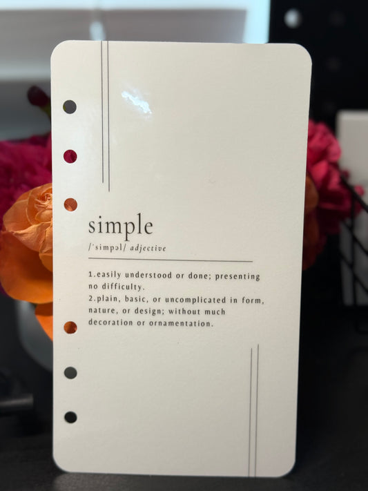 Simple-Dashboard (Single)