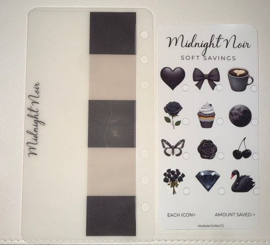 Color Duo Savings Challenge | Midnight Noir - ModestDollarCo