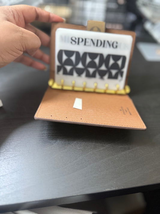 Abstract Matte Vellum Cash Envelopes -A7 Set of 8