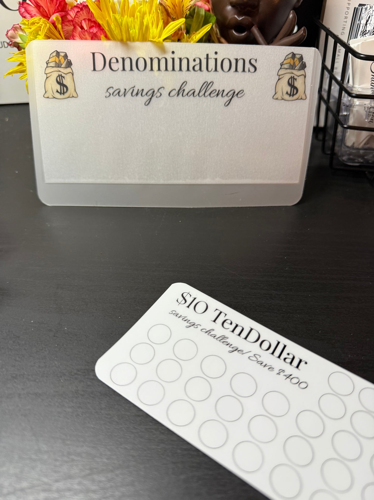 Denominations Savings Trackers