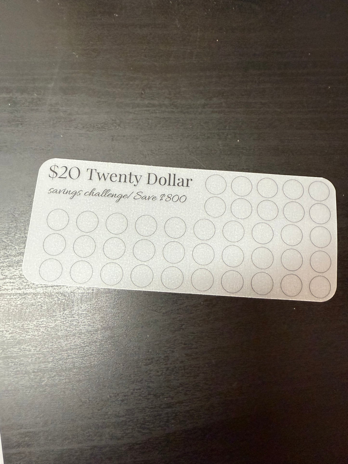 Denominations Savings Trackers