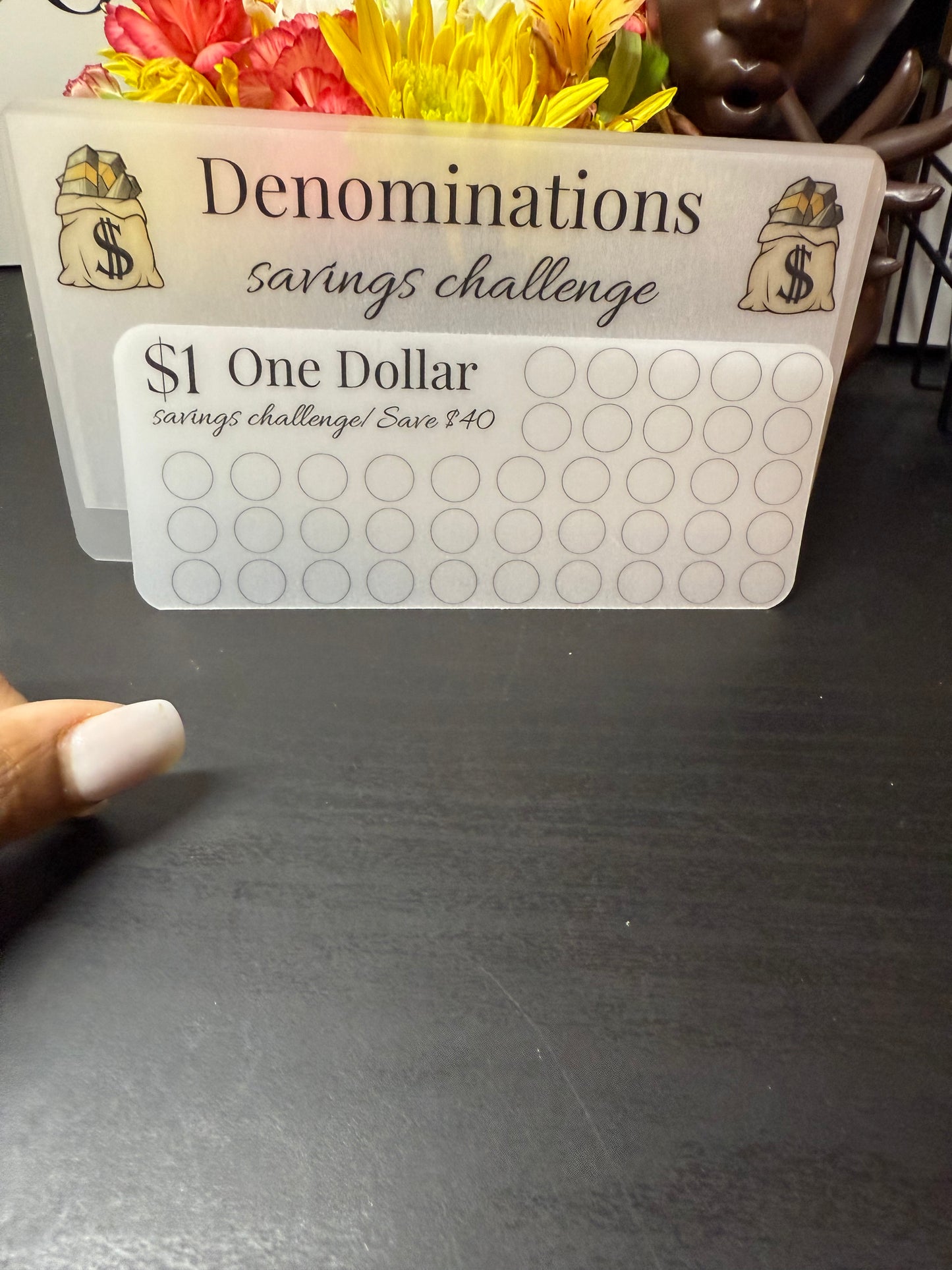 Denominations Savings Trackers