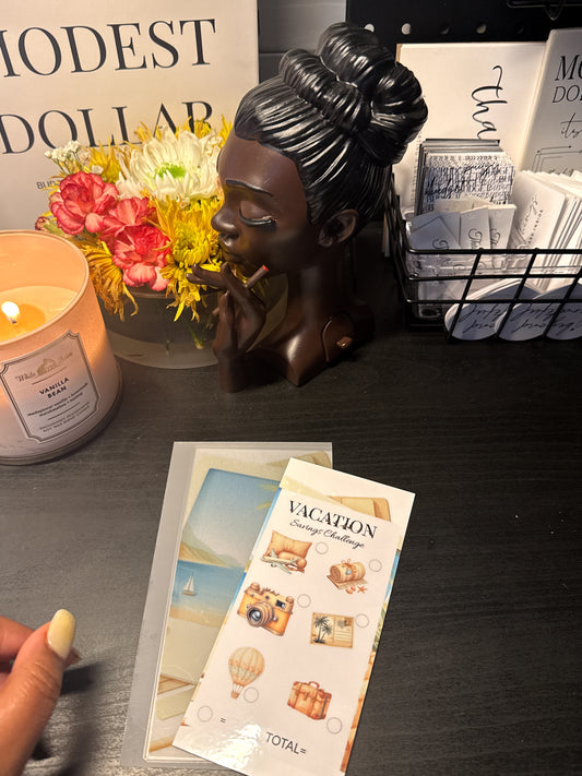 Vacation Savings Tracker - Blue