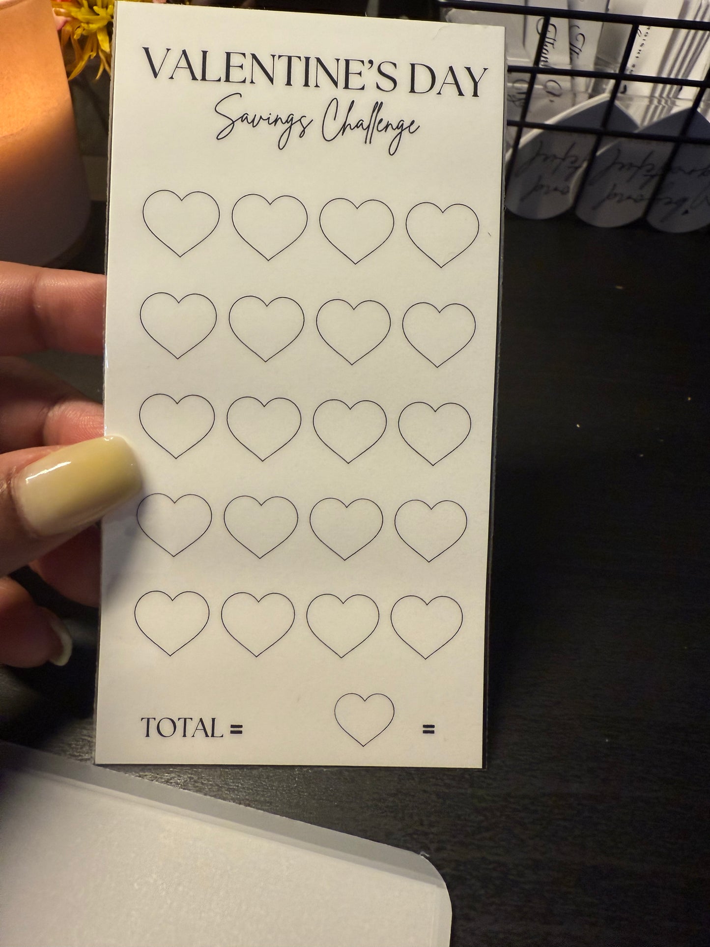 Valentine’s Day Savings Challenge