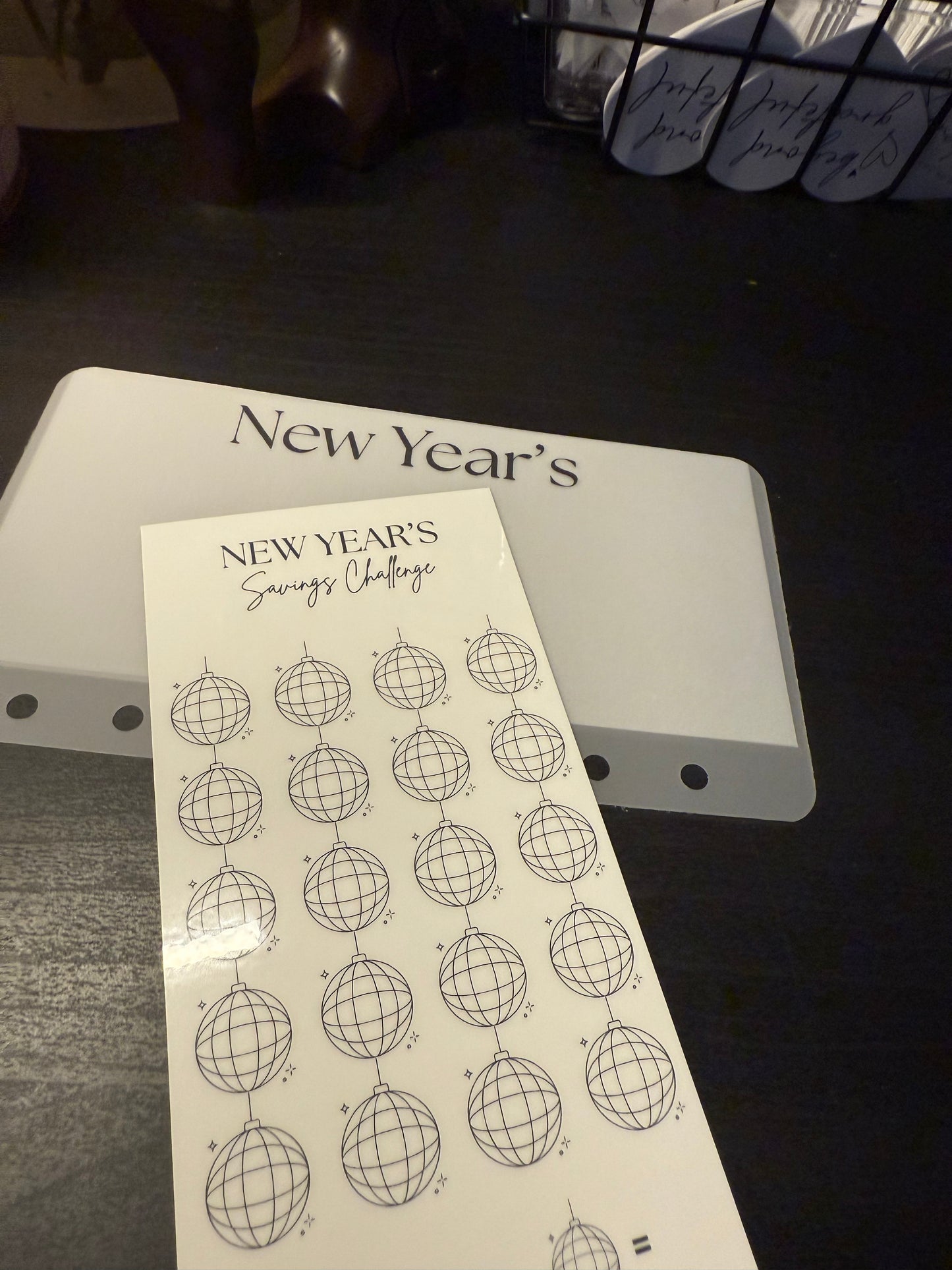 New Year’s Savings Challenge