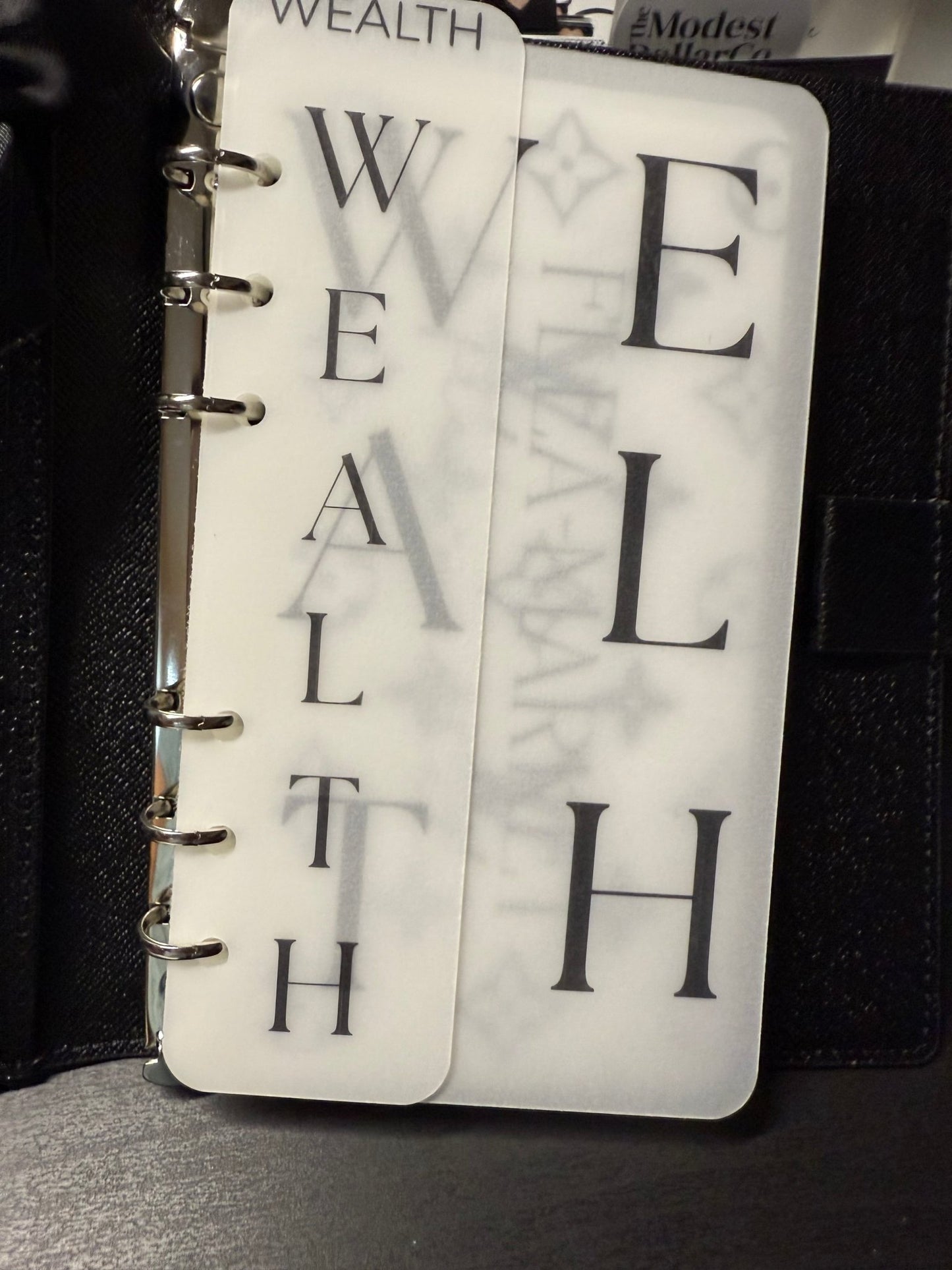 Wealth Budget Dashboard Insert | Multiple Sizes - ModestDollarCo