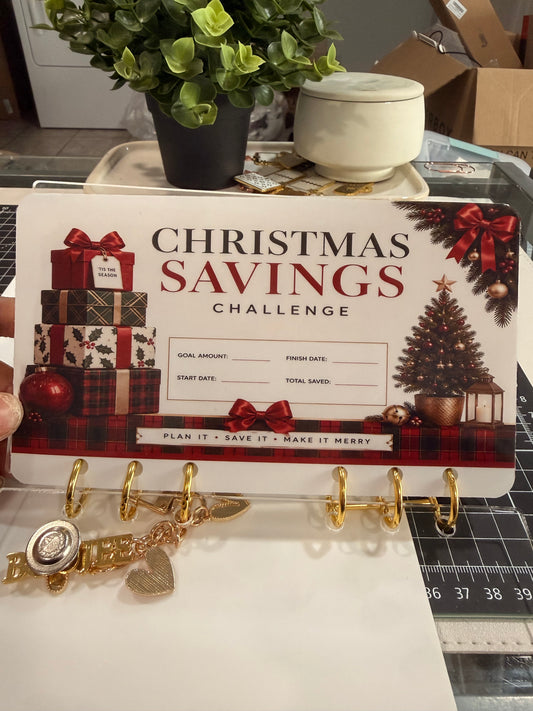 Christmas Savings Challenge Bundle | A6 Personal