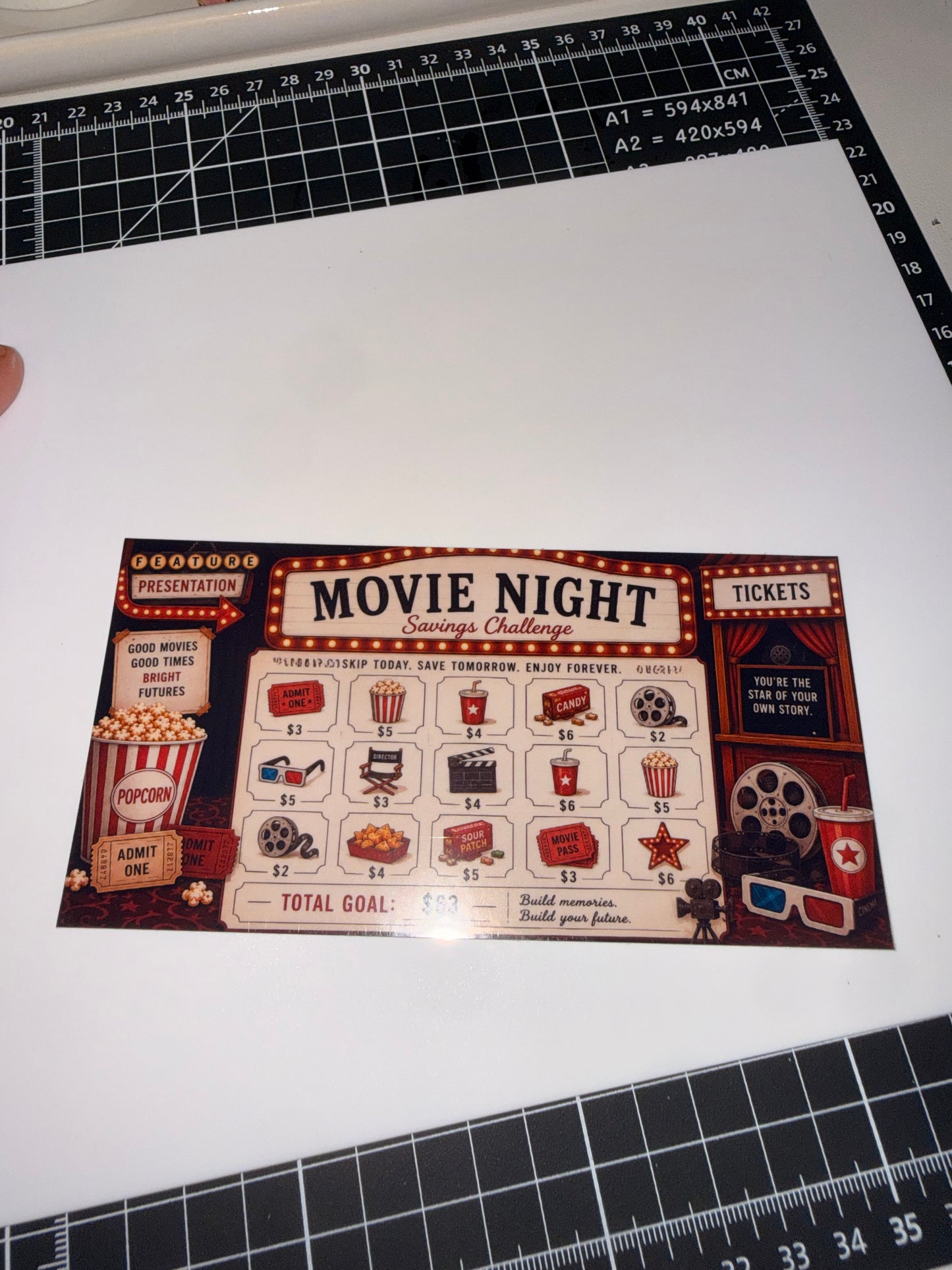 Movie Night Savings Challenge Duo | A6 Personal