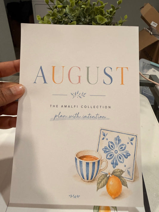 A5 August Monthly Planner Insert Bundle - ModestDollarCo