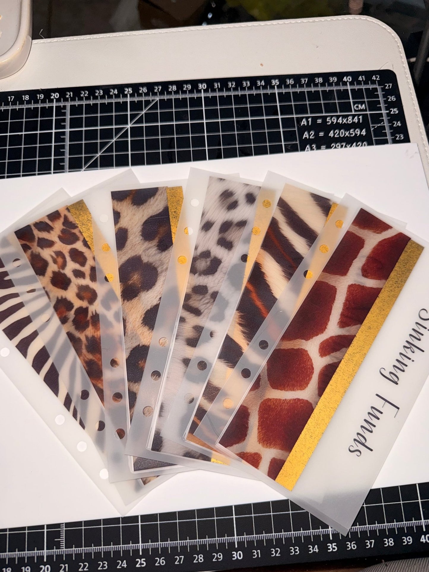 Untamed Collection | Single Custom Cash Envelope | A6 Personal - ModestDollarCo