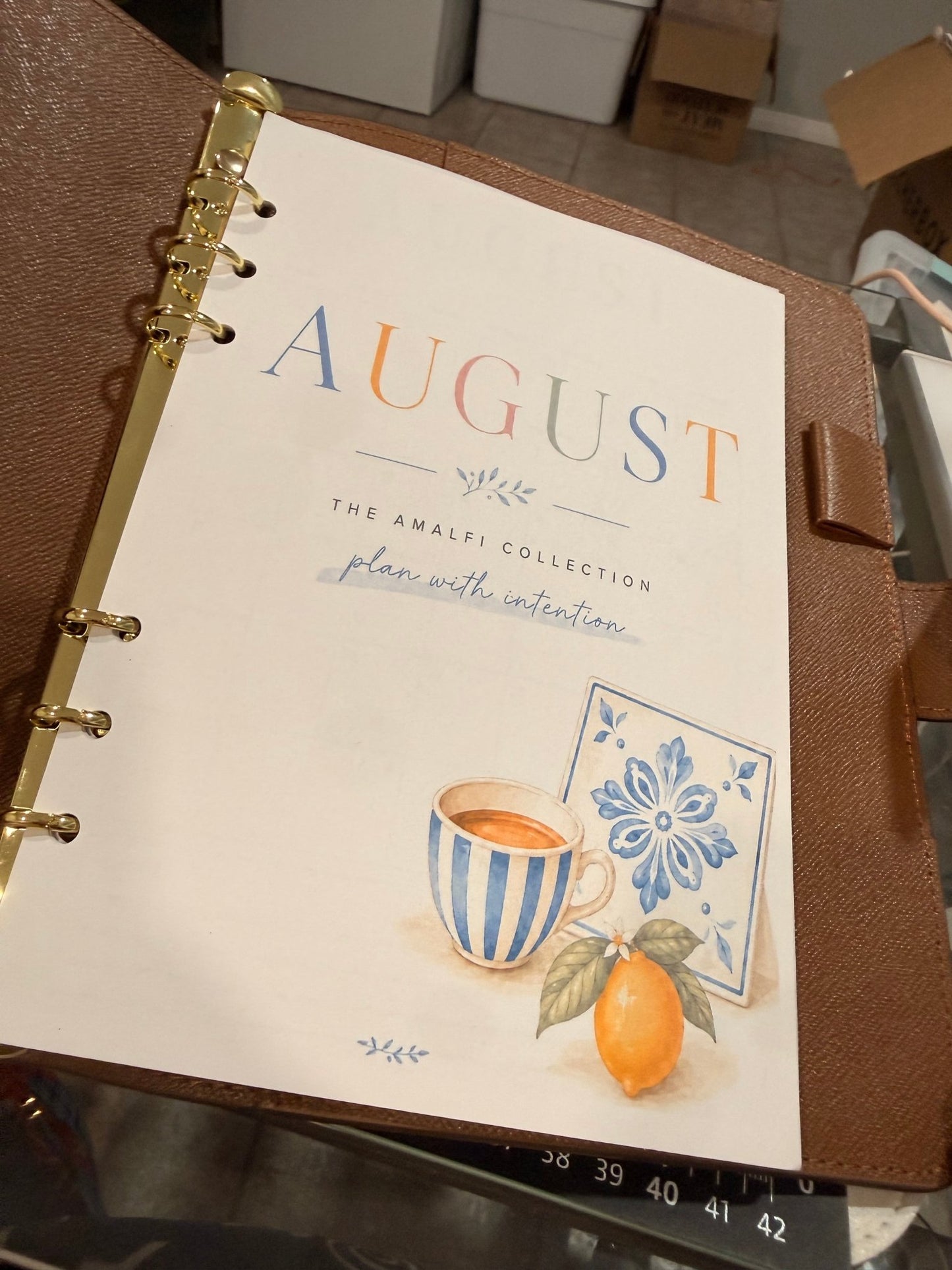A5 August Monthly Planner Insert Bundle - ModestDollarCo