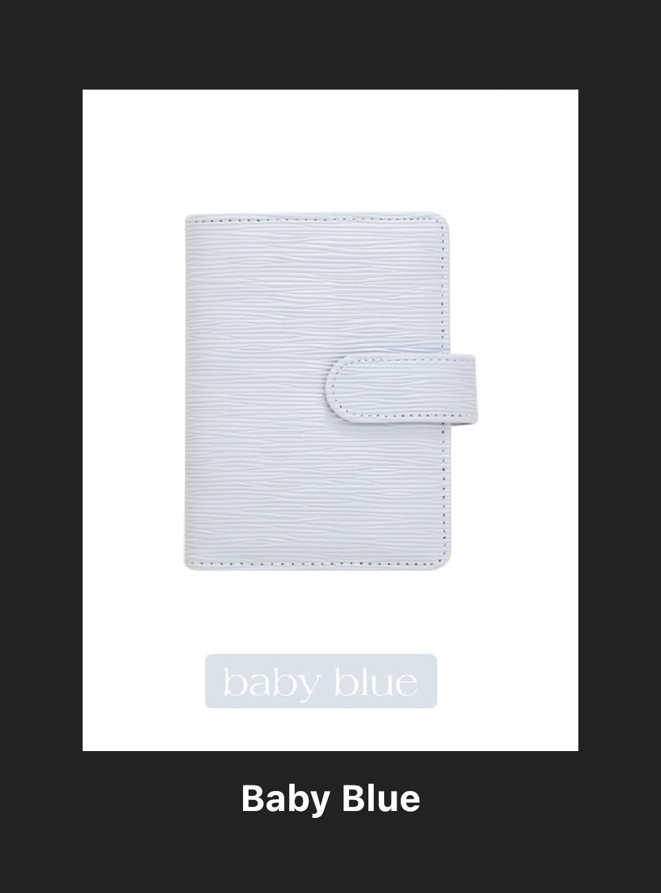 The Halo – A7 Binder | Gold Rings | Saffiano Style - ModestDollarCo