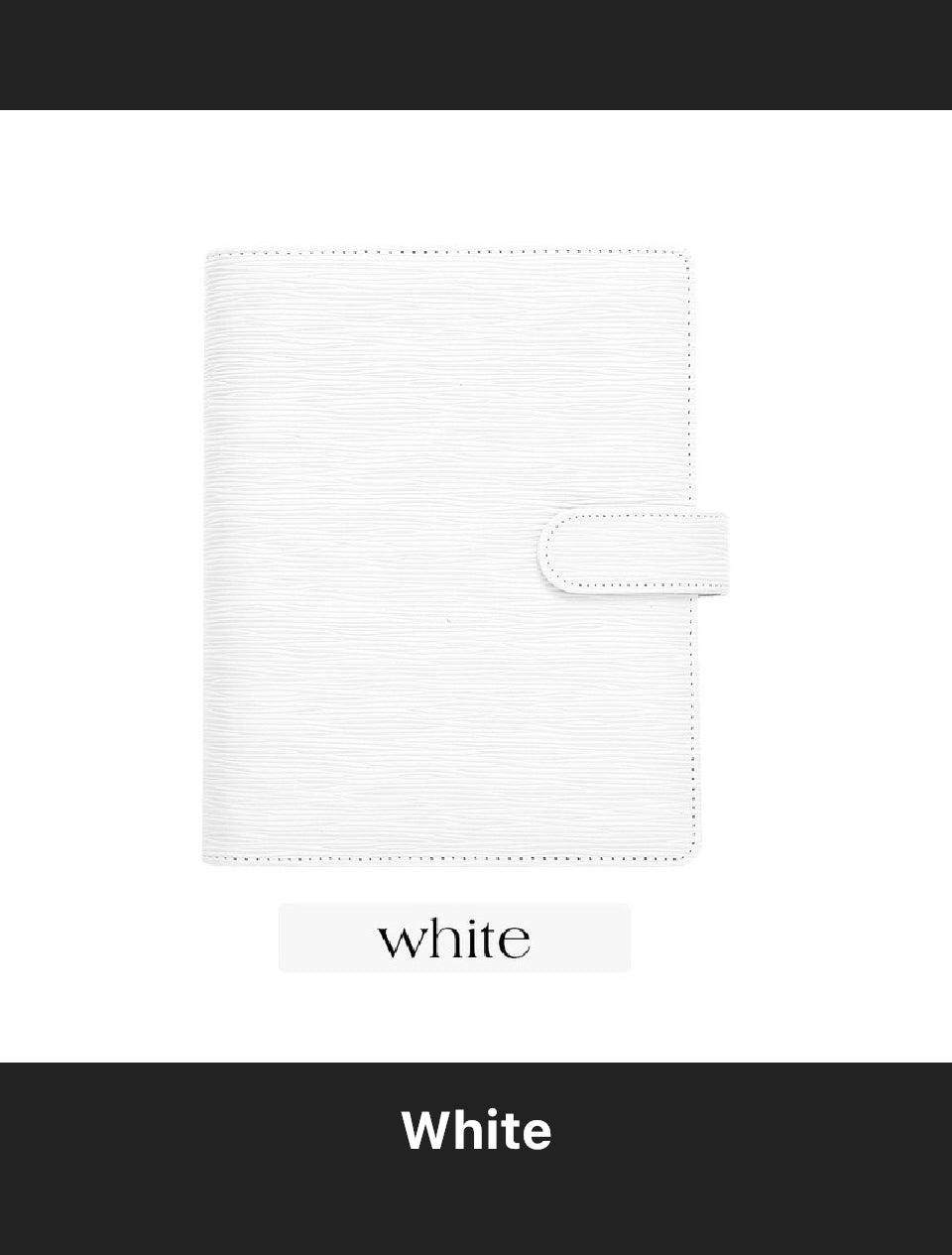 A5 Halo Gold Saffiano Binder – Gold Ring Edition (Copy)
