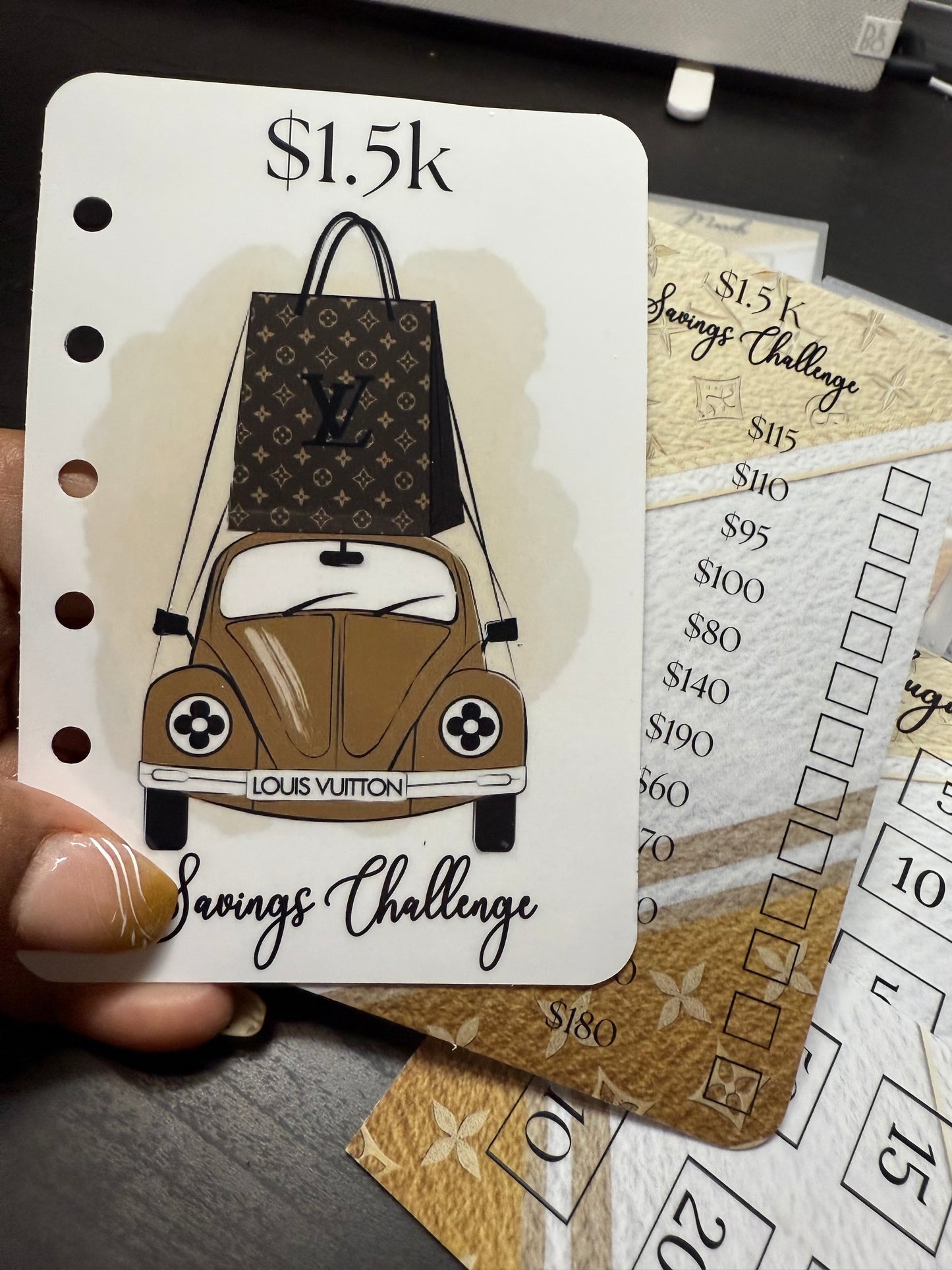 Oh Louis – $1.5K Monthly Savings Challenge Tracker