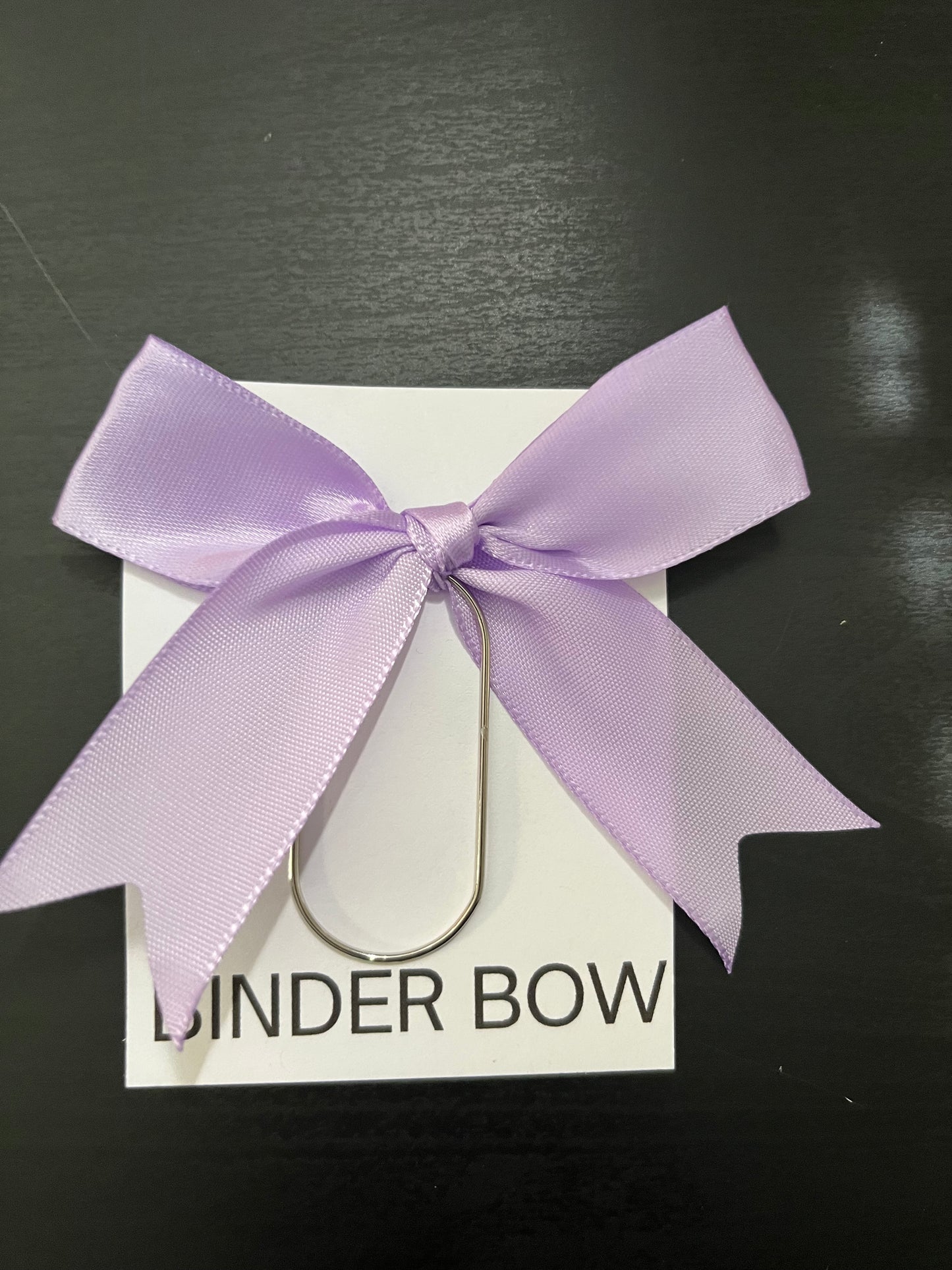Binder Bow – Lavender
