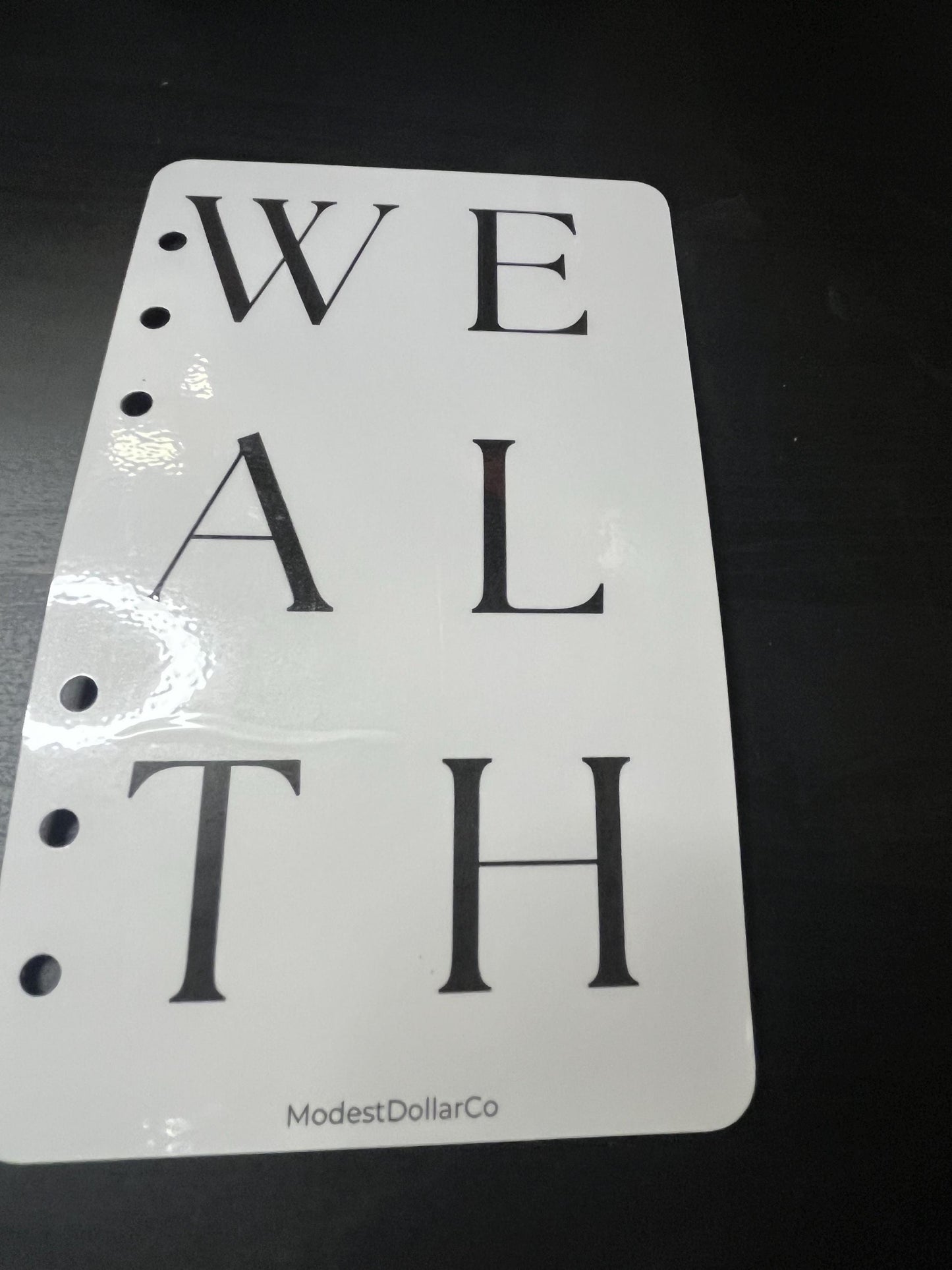 Wealth- Dashboard/Bookmark Duo