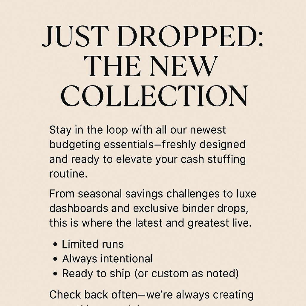 Just Dropped: New Releases