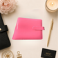The Haze | A6 Personal Patent Leather Budget Binder with Gold Rings