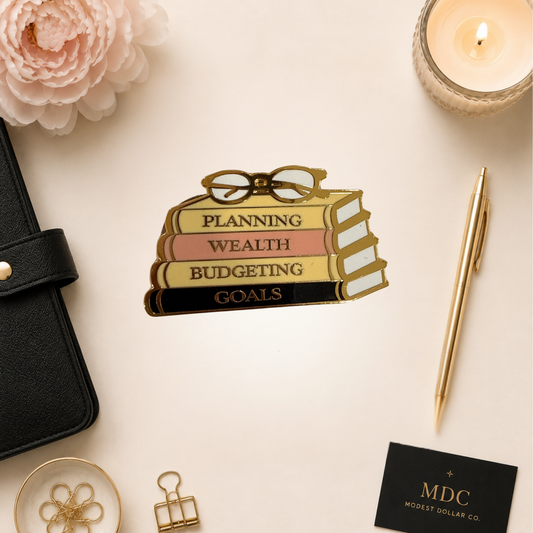 Book Stack Magnetic Pin