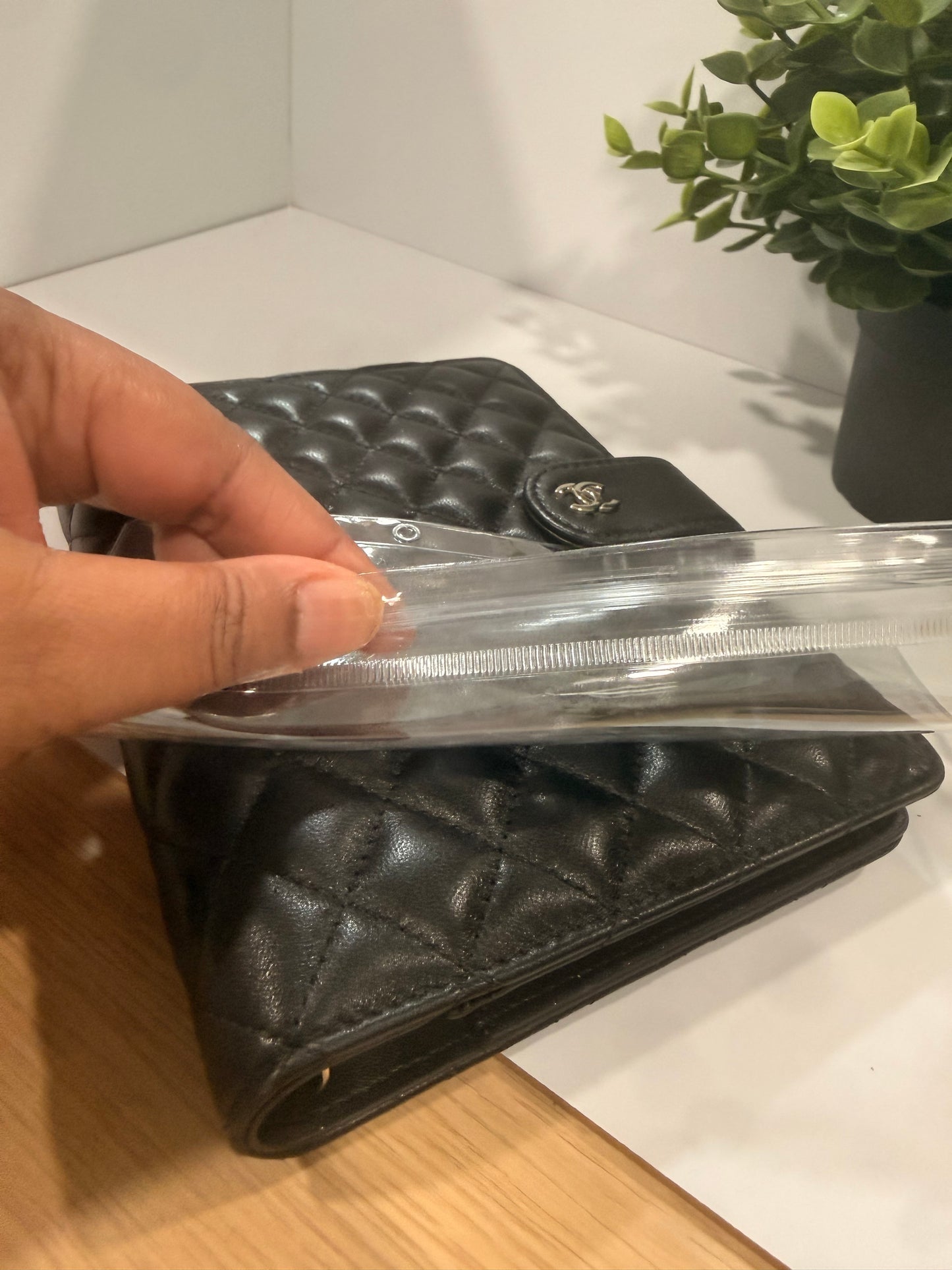Snap Closure clear pvc cash Envelope A6 Personal size