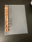 Coach Notebook Ring Conversion Inserts – A6 Personal Size | Gold, Rose Gold & Silver Rings
